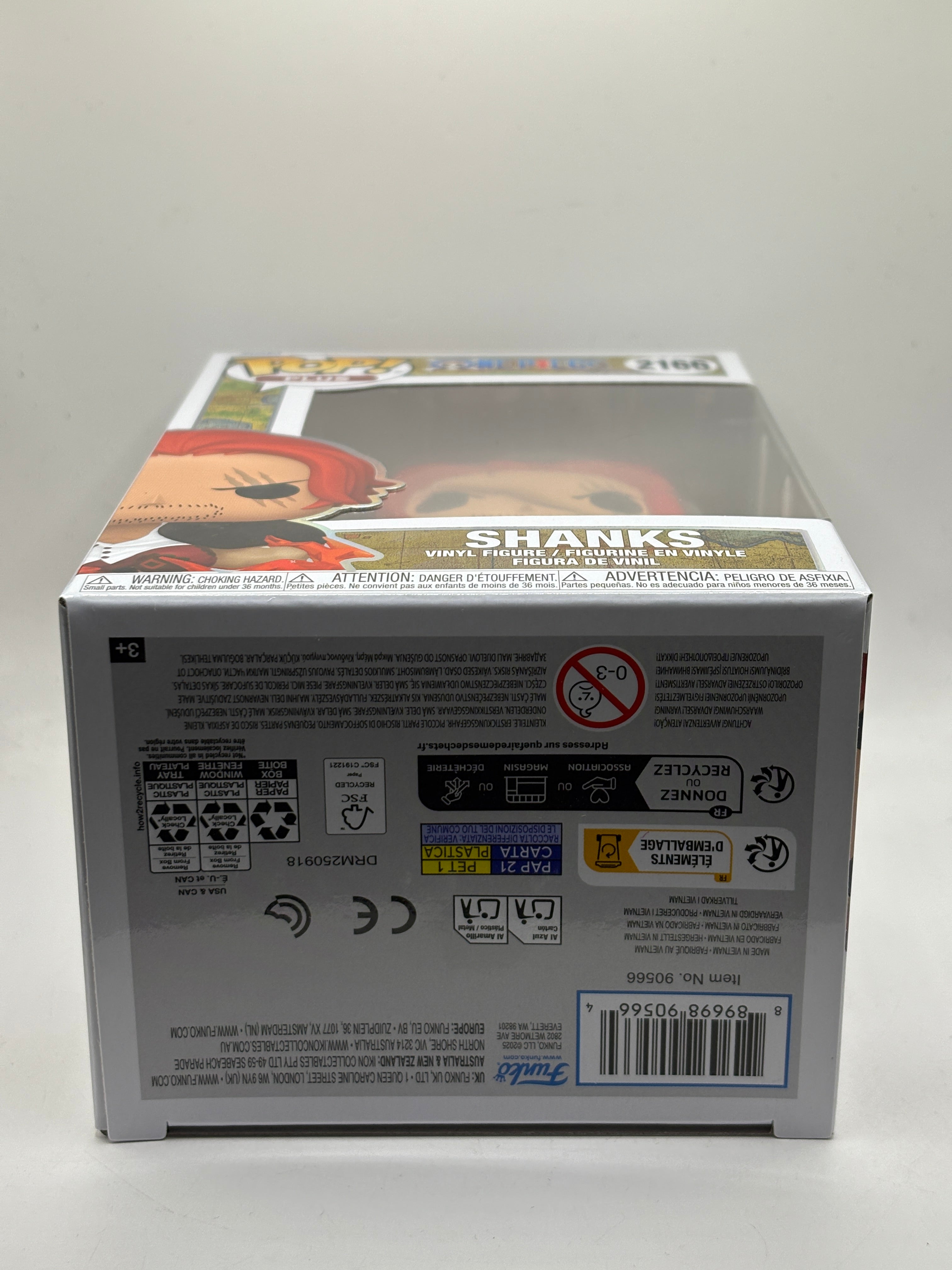 Funko POP! Plus One Piece #2166 Shanks Vinyl Figure, photo 6